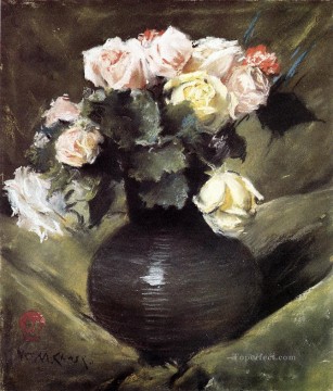Flores también conocidas como rosas impresionismo flor William Merritt Chase Pinturas al óleo
